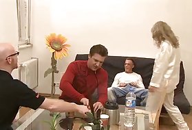 שעון פורנו קטעי וידאו אוטובוס בלונדינית יהיה alle דר משקל גדול, ציצים, זיון קבוצתי