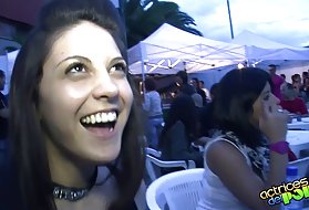 סרטוני פורנו, שחורות גדולות en el salon erotico דה ברצלונה
