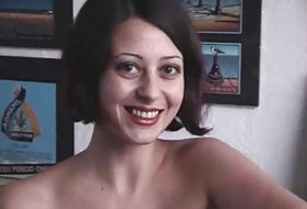 פורנו צעירה בתי ספר עבור בנות בספרד-כרמן איטלקי זקן. פורנו