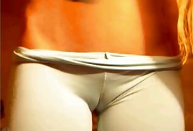 רומני בחורה בלונדינית מדהימה cameltoe חלק 2 מדהים
